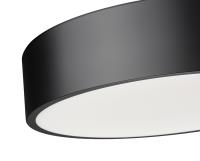LED Flush Mount by Z-Lite - Coronado Collection, Matte Black Finish - 1017F20-MB-LED