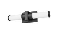 LED Vanity by Z-Lite - Idris Collection, Matte Black Finish - 1019-18W-MB-LED