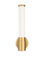 LED Wall Sconce by Z-Lite - Warwick Collection, Modern Gold Finish - 1020-1S-MGLD-LED