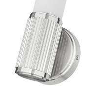 LED Wall Sconce by Z-Lite - Solange Collection, Brushed Nickel Finish - 1021-1S-BN-LED