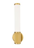 LED Wall Sconce by Z-Lite - Solange Collection, Modern Gold Finish - 1021-1S-MGLD-LED