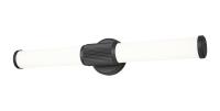 LED Vanity by Z-Lite - Solange Collection, Matte Black Finish - 1021-25W-MB-LED