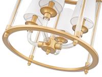 Four Light Chandelier by Z-Lite - Katerina Collection, Rubbed Brass Finish - 1950-4C-RB