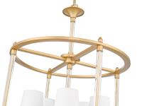 Five Light Chandelier by Z-Lite - Katerina Collection, Rubbed Brass Finish - 1950-5C-RB