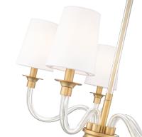 Five Light Chandelier by Z-Lite - Katerina Collection, Rubbed Brass Finish - 1950-5RB