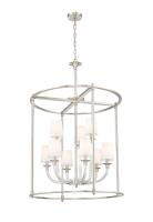Nine Light Chandelier by Z-Lite - Katerina Collection, Brushed Nickel Finish - 1950-9C-BN