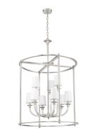 Nine Light Chandelier by Z-Lite - Katerina Collection, Brushed Nickel Finish - 1950-9C-BN