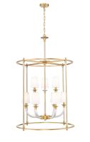 Nine Light Chandelier by Z-Lite - Katerina Collection, Rubbed Brass Finish - 1950-9C-RB
