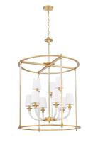 Nine Light Chandelier by Z-Lite - Katerina Collection, Rubbed Brass Finish - 1950-9C-RB