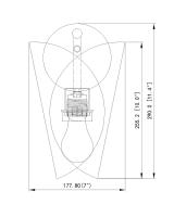 One Light Wall Sconce by Z-Lite - Salone Collection, Matte Black Finish - 1951-1S-MB