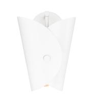 One Light Wall Sconce by Z-Lite - Salone Collection, Matte White Finish - 1951-1S-MW