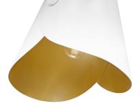 One Light Pendant by Z-Lite - Salone Collection, Matte White Finish - 1951P11-MW
