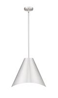 One Light Pendant by Z-Lite - Aria Collection, Brushed Nickel Finish - 1952P18-BN