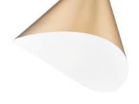 One Light Pendant by Z-Lite - Aria Collection, Modern Gold Finish - 1952P18-MGLD