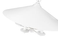 Five Light Pendant by Z-Lite - Rialto Collection, Matte White Finish - 1953-22MW