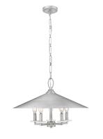 Five Light Pendant by Z-Lite - Rialto Collection, Signature Pewter Finish - 1953-22SPT