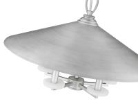 Five Light Pendant by Z-Lite - Rialto Collection, Signature Pewter Finish - 1953-22SPT