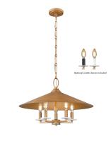 Five Light Pendant by Z-Lite - Rialto Collection, Signature Gold Finish - 1953-22SGD