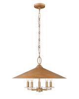 Five Light Pendant by Z-Lite - Rialto Collection, Signature Gold Finish - 1953-22SGD