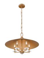 Five Light Pendant by Z-Lite - Rialto Collection, Signature Gold Finish - 1953-22SGD