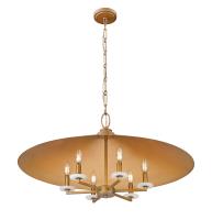 Six Light Pendant by Z-Lite - Rialto Collection, Signature Gold Finish - 1953-32SGD