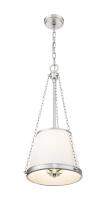 Four Light Pendant by Z-Lite - Madeline Collection, Brushed Nickel Finish - 1954P12-BN