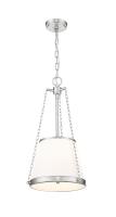 Four Light Pendant by Z-Lite - Madeline Collection, Brushed Nickel Finish - 1954P12-BN