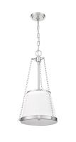 Four Light Pendant by Z-Lite - Madeline Collection, Brushed Nickel Finish - 1954P12-BN