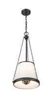 Four Light Pendant by Z-Lite - Madeline Collection, Matte Black Finish - 1954P12-MB