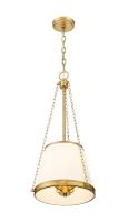 Four Light Pendant by Z-Lite - Madeline Collection, Modern Gold Finish - 1954P12-MGLD