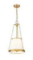 Four Light Pendant by Z-Lite - Madeline Collection, Modern Gold Finish - 1954P12-MGLD