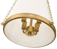 Four Light Pendant by Z-Lite - Madeline Collection, Modern Gold Finish - 1954P12-MGLD
