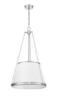 Five Light Pendant by Z-Lite - Madeline Collection, Brushed Nickel Finish - 1954P18-BN