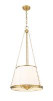Five Light Pendant by Z-Lite - Madeline Collection, Modern Gold Finish - 1954P18-MGLD