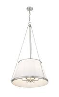 Six Light Pendant by Z-Lite - Madeline Collection, Brushed Nickel Finish - 1954P24-BN