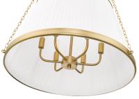 Six Light Pendant by Z-Lite - Madeline Collection, Modern Gold Finish - 1954P24-MGLD