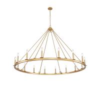 16 Light Chandelier by Z-Lite - Barclay Collection, Rubbed Brass Finish - 482R-16RB
