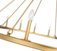 16 Light Chandelier by Z-Lite - Barclay Collection, Rubbed Brass Finish - 482R-16RB