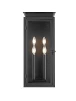 Four Light Outdoor Wall Light by Z-Lite - Nova Collection, Black Finish - 5018B-BK