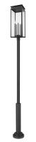 Five Light Outdoor Post Mounted Fixture by Z-Lite - Nova Collection, Black Finish - 5018PHXLR-5010P-BK