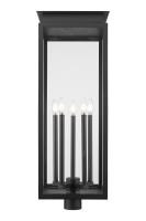 Five Light Outdoor Post Mount Fixture by Z-Lite - Nova Collection, Black Finish - 5018PHXLR-BK