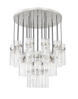 27 Light Chandelier by Z-Lite - Fontaine Collection, Brushed Nickel Finish - 7002P5-27R-BN