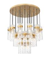 27 Light Chandelier by Z-Lite - Fontaine Collection, Rubbed Brass Finish - 7002P5-27R-RB