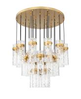 27 Light Chandelier by Z-Lite - Fontaine Collection, Rubbed Brass Finish - 7002P5-27R-RB