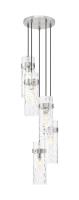 Five Light Chandelier by Z-Lite - Fontaine Collection, Brushed Nickel Finish - 7002P5-5R-BN