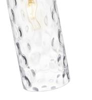 One Light Pendant by Z-Lite - Fontaine Collection, Matte Black Finish - 7002P5-ROD-MB