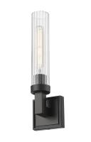 One Light Wall Sconce by Z-Lite - Beau Collection, Matte Black Finish - 740-1S-MB