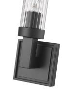 One Light Wall Sconce by Z-Lite - Beau Collection, Matte Black Finish - 740-1S-MB
