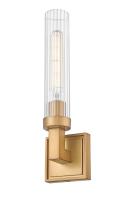 One Light Wall Sconce by Z-Lite - Beau Collection, Rubbed Brass Finish - 740-1S-RB