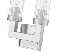Two Light Wall Sconce by Z-Lite - Beau Collection, Brushed Nickel Finish - 740-2S-BN